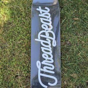 ThreadBeast Black Skateboard Deck